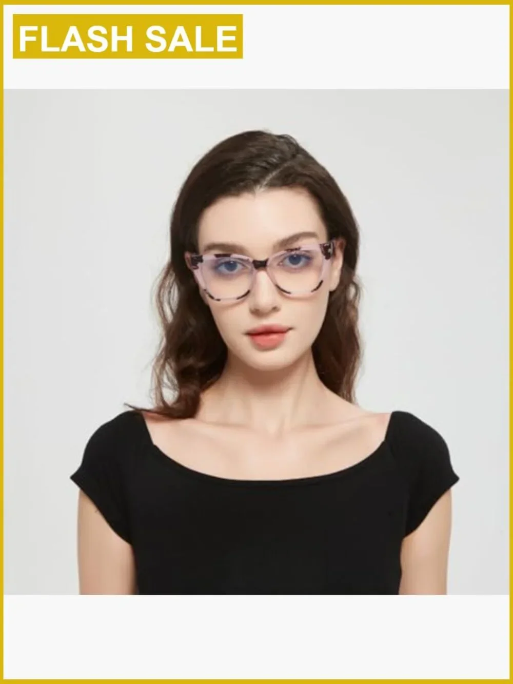 Oversized Cat Eye Blue Light Blocking Reading Glasses Spring Hinge Women's